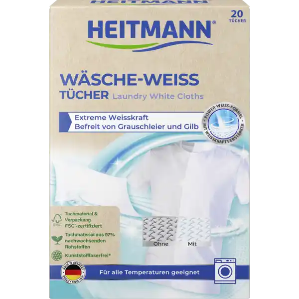 Wäsche-Weiss Tücher
