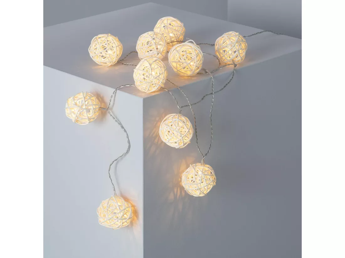 Guirlande Lumineuse LED Bhala 1.6m Blanc Chaud 3000K