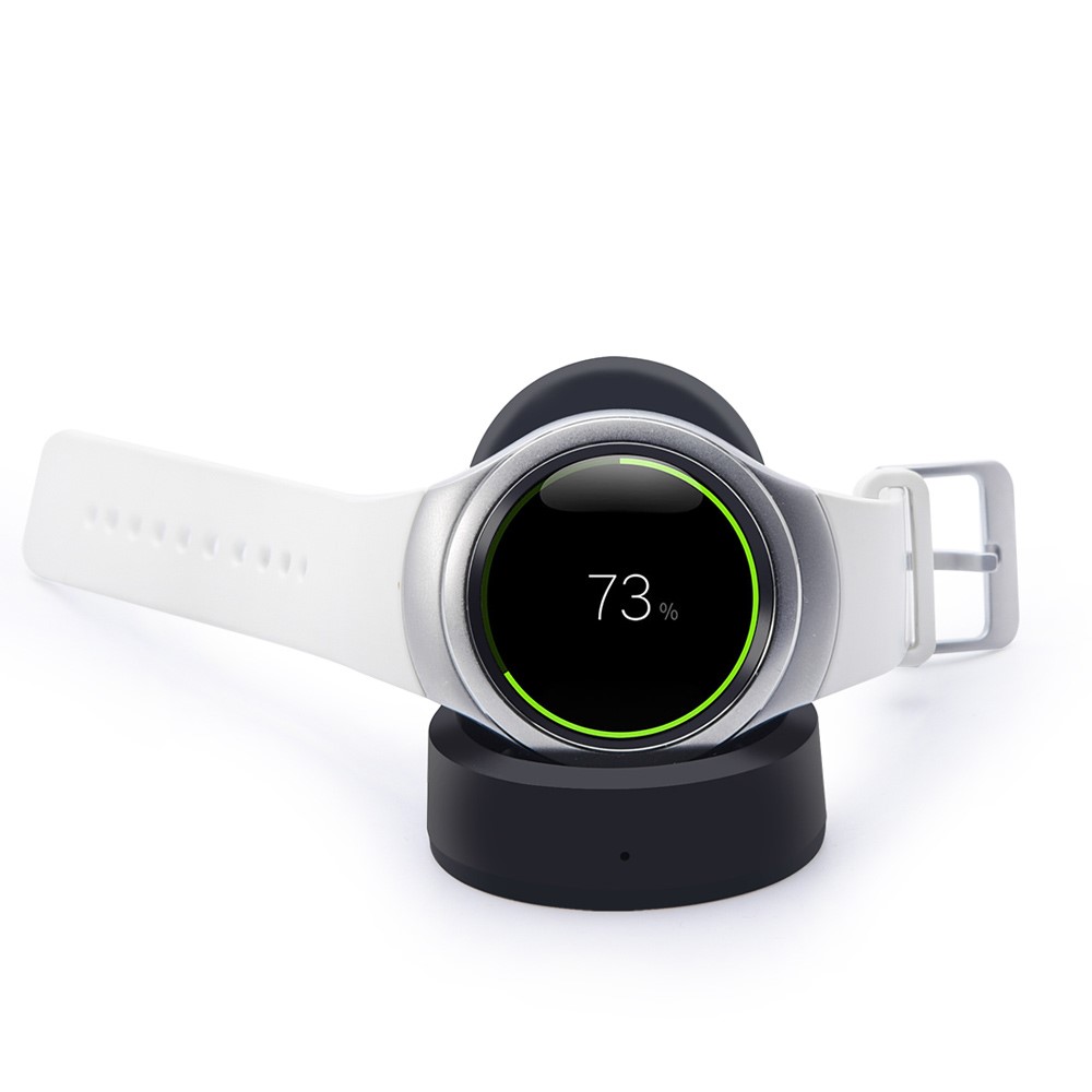 Samsung Gear S3 Classic / S3 Frontier / S2 Qi Wireless Dockingstation / Ladestation - Schwarz