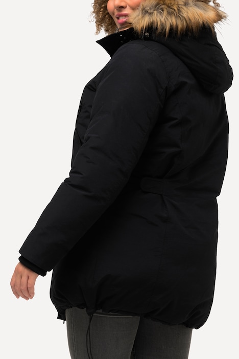 HYPRAR Baumwoll-Funktionsjacke, Kapuze, 2-Wege-Zipper