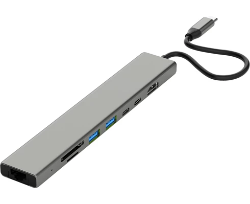 Andersson USB-H3400 - USB-C 2A 2C SD Micro SD Network