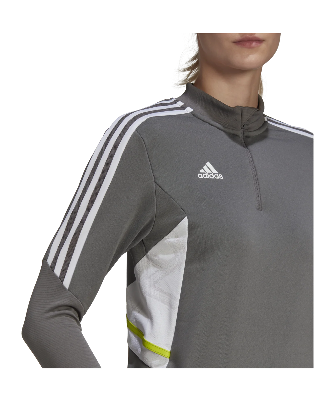 adidas Condivo 22 HalfZip Sweatshirt Damen Grau