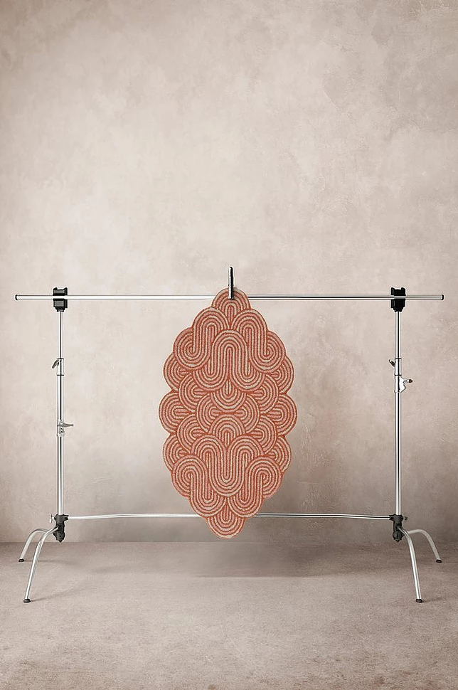 HILAANA luggteppe 85x120 cm