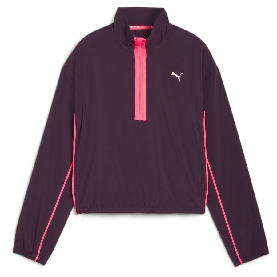 PUMA Woven 1/2 Zip - Violet