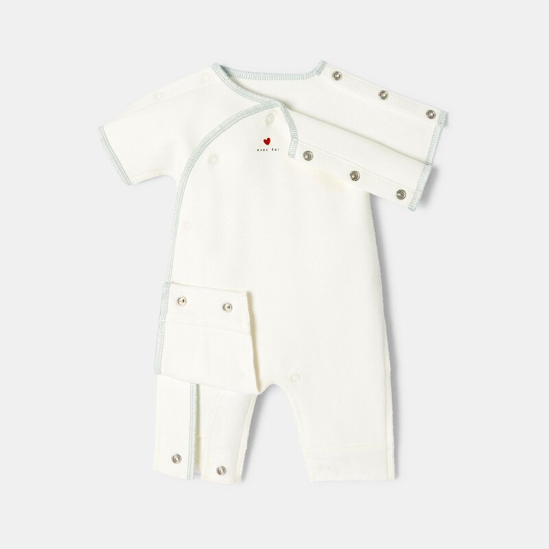 Pyjama prématuré bleu naissance Absorba Bleu