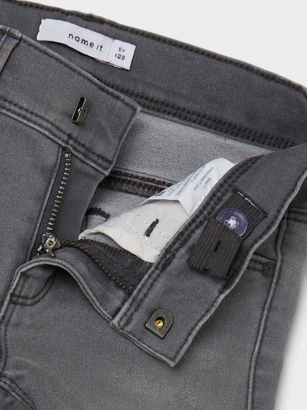 NAME IT skinny jeans NKFPOLLY light grey denim