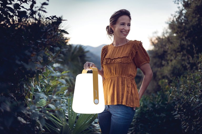 Fermob Balad tafellamp H38 LED oplaadbaar Cactus