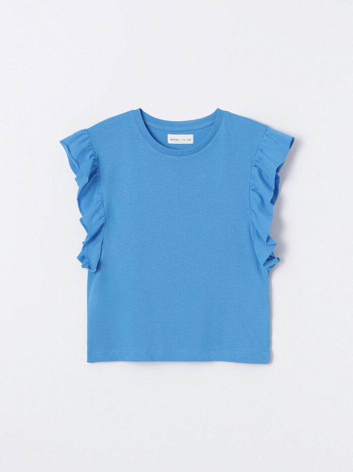 Camiseta com babados - Oceano