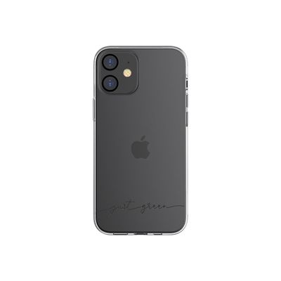 Just Green - coque de protection pour iPhone 12 mini - transparent