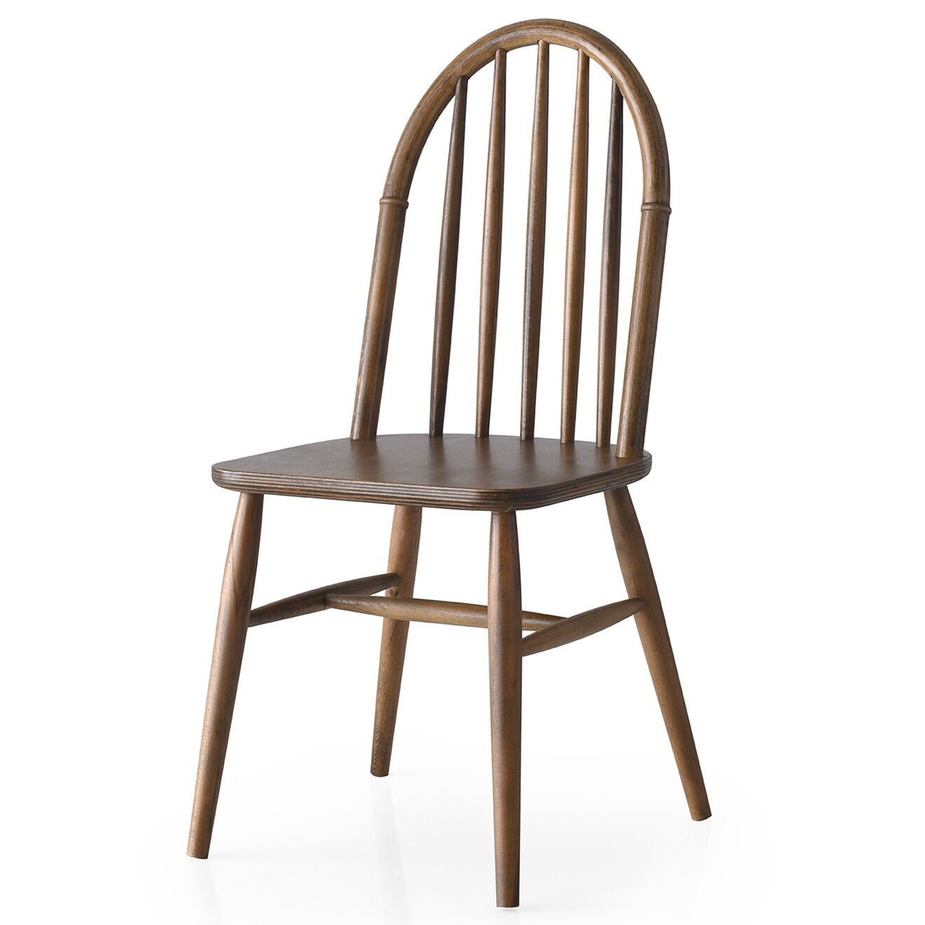 Homitis Chaise Bony noyer - 42x43x96 cm