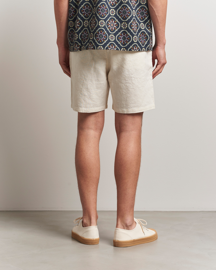 Les Deux Otto Linen Shorts Ivory