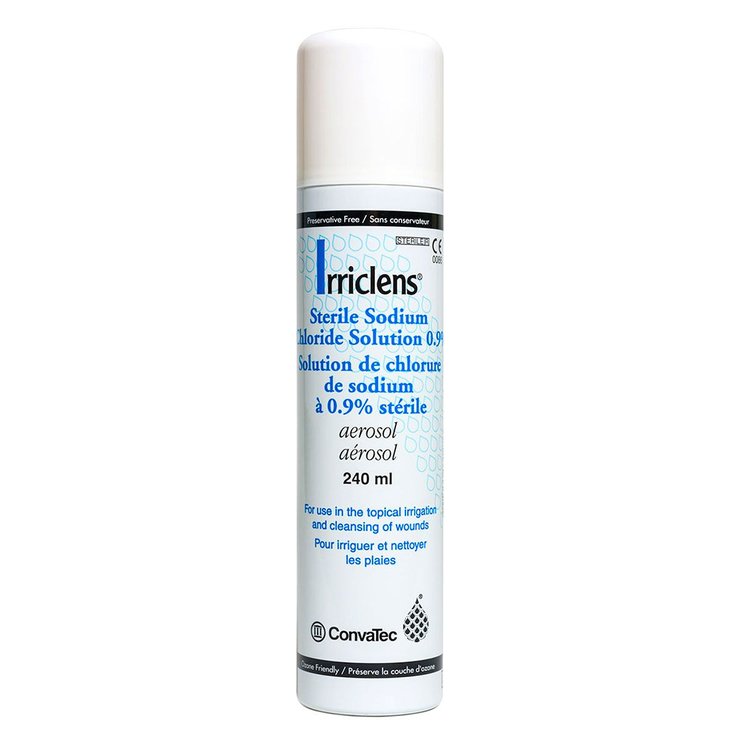 Irriclens chlorure de sodium 0,9% 240ml