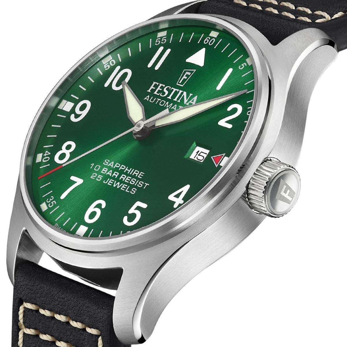 Festina Pilot Swiss Made Auto Watch