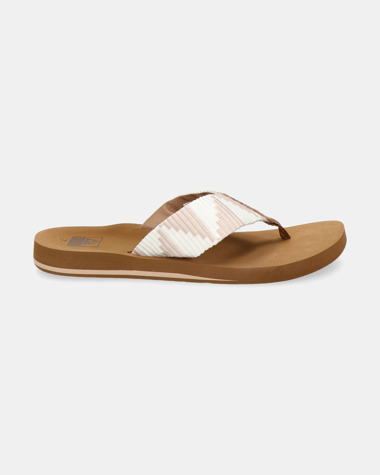 Reef Spring Woven Slippers  - beige