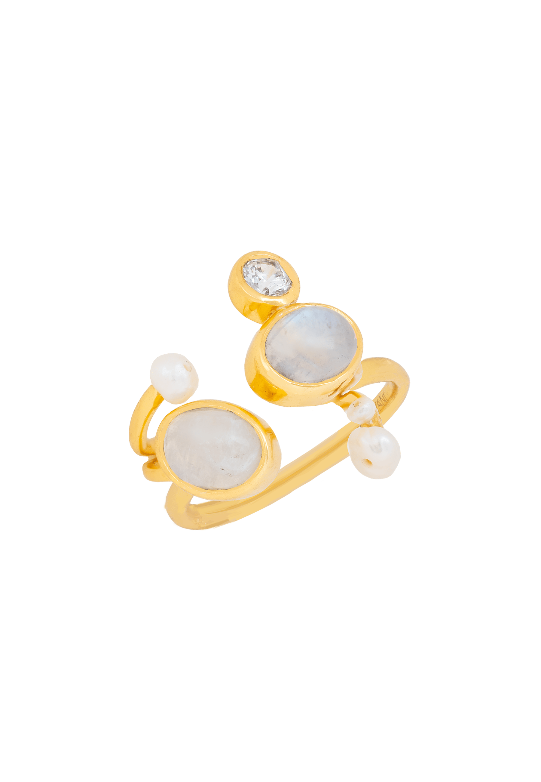 BAGUE AYLA - Bague ayla | Blanc