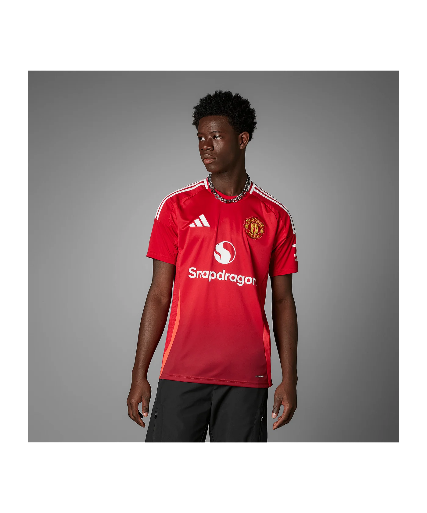 adidas Manchester United Trikot Home 2024/2025 Rot