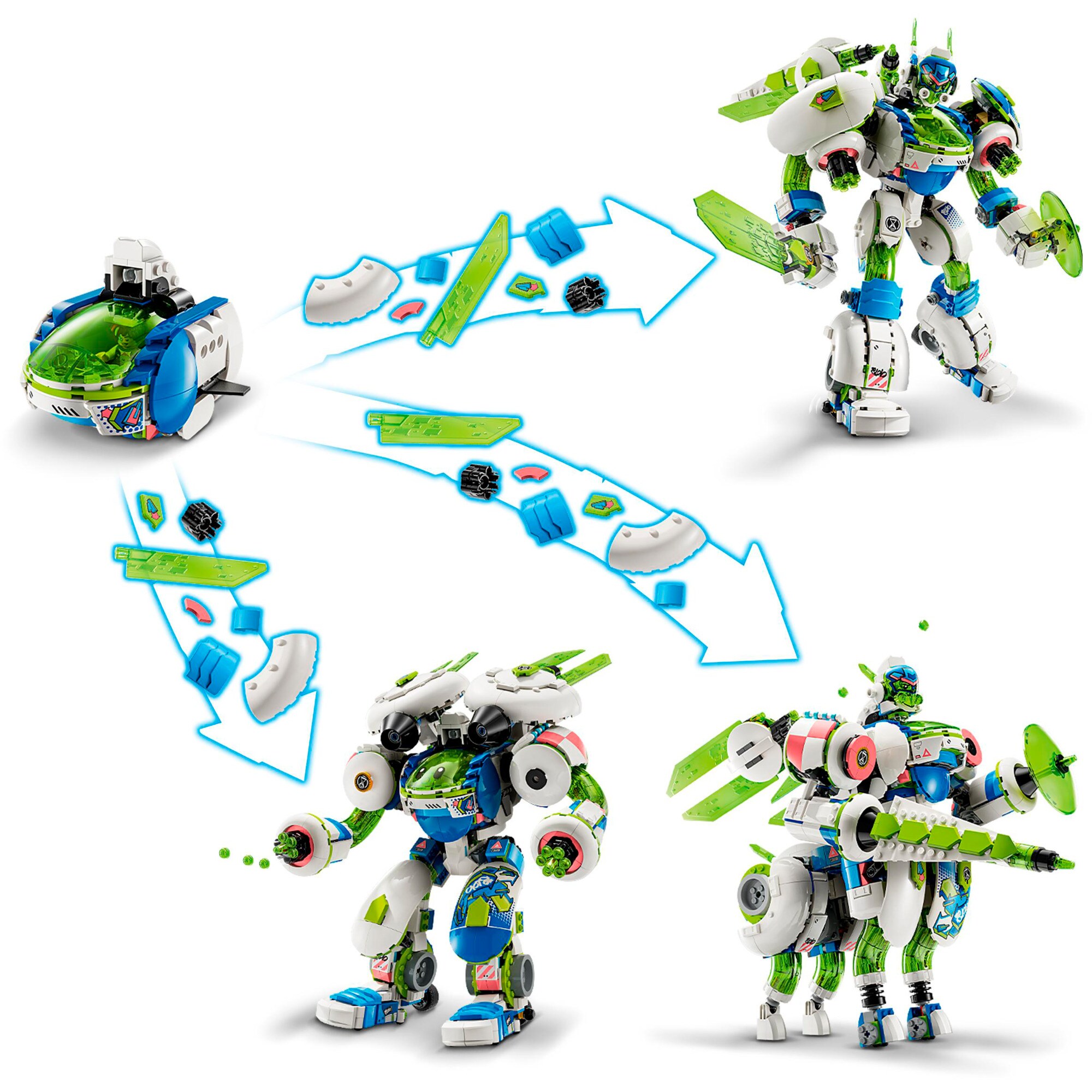 LEGO Konstruktionsspielzeug DREAMZzz Mateo und Z-Blob der Ritter-Mech