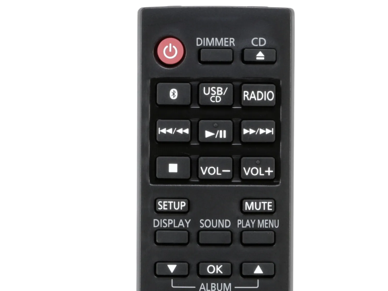 Panasonic SC-PM254 - Mikrosystem - 2 x 10 Watt - sort