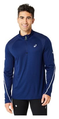 Haut 1/2 zip Asics Road Lite-Show Bleu Homme