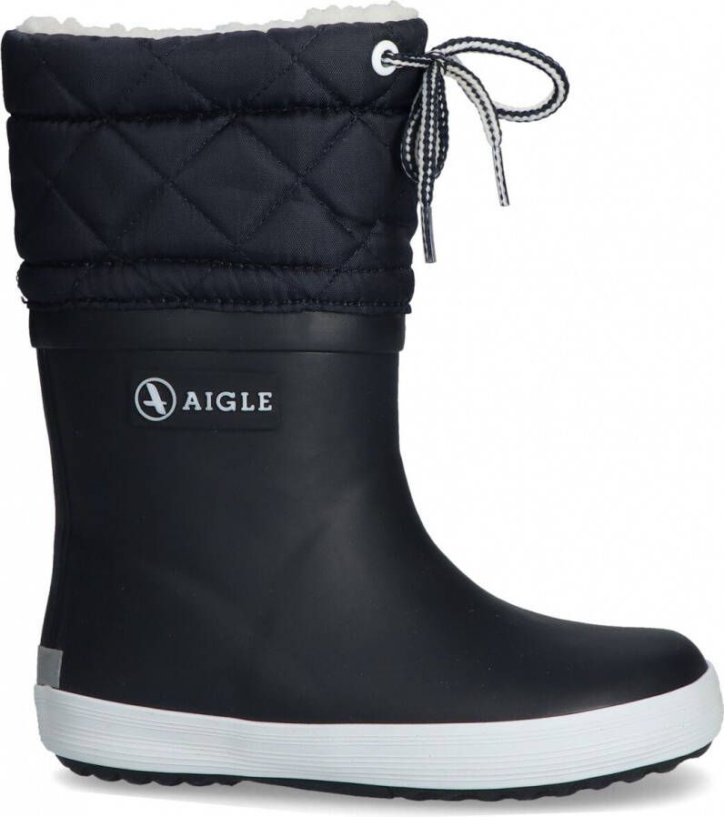 Aigle Giboulee Laars Junior Marineblauw Wit