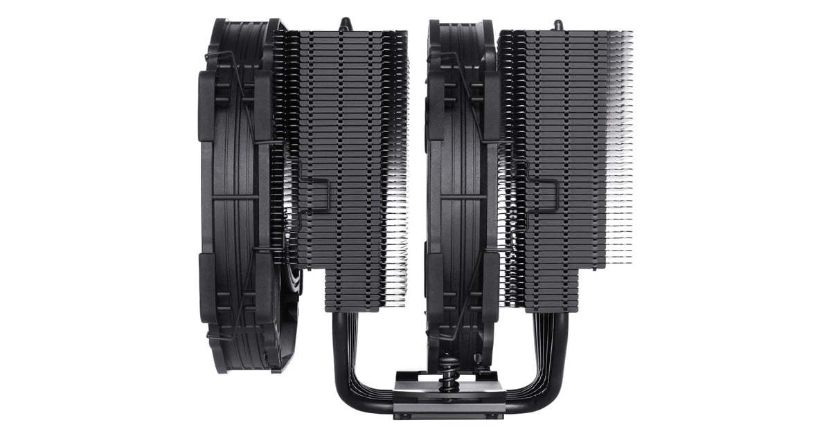 NoctuaNH-D15 chromax.black CPU-koeler  (Zwart, PWM-aansluiting)
