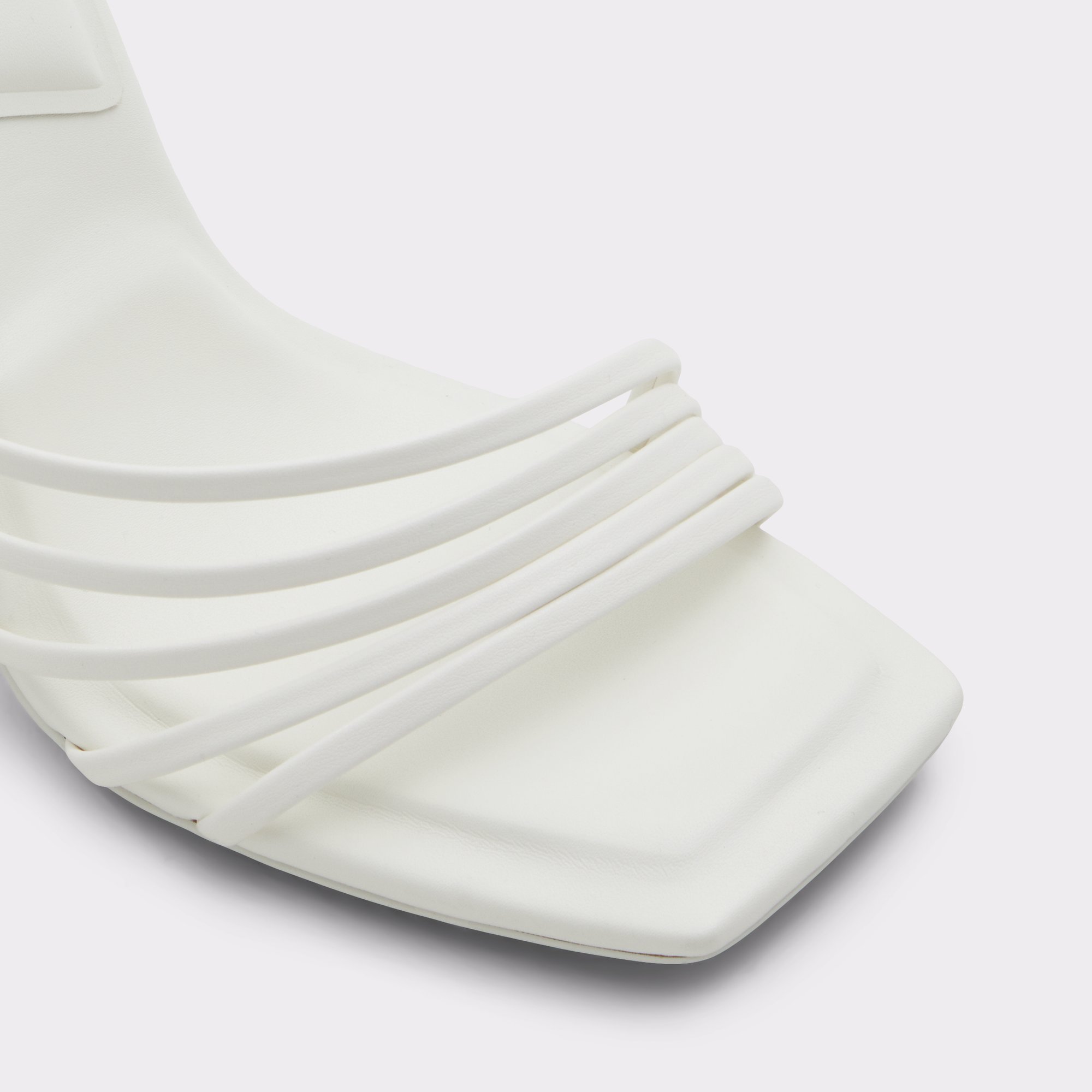 Estela White Women Strappy Sandals