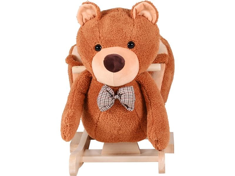 Knorrtoys Schaukeltier Bär Braun Robustes Schaukelspielzeug
