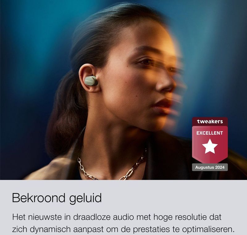 Bowers & Wilkins - Pi8 - Bluetooth Oordopjes - Anthracite Black
