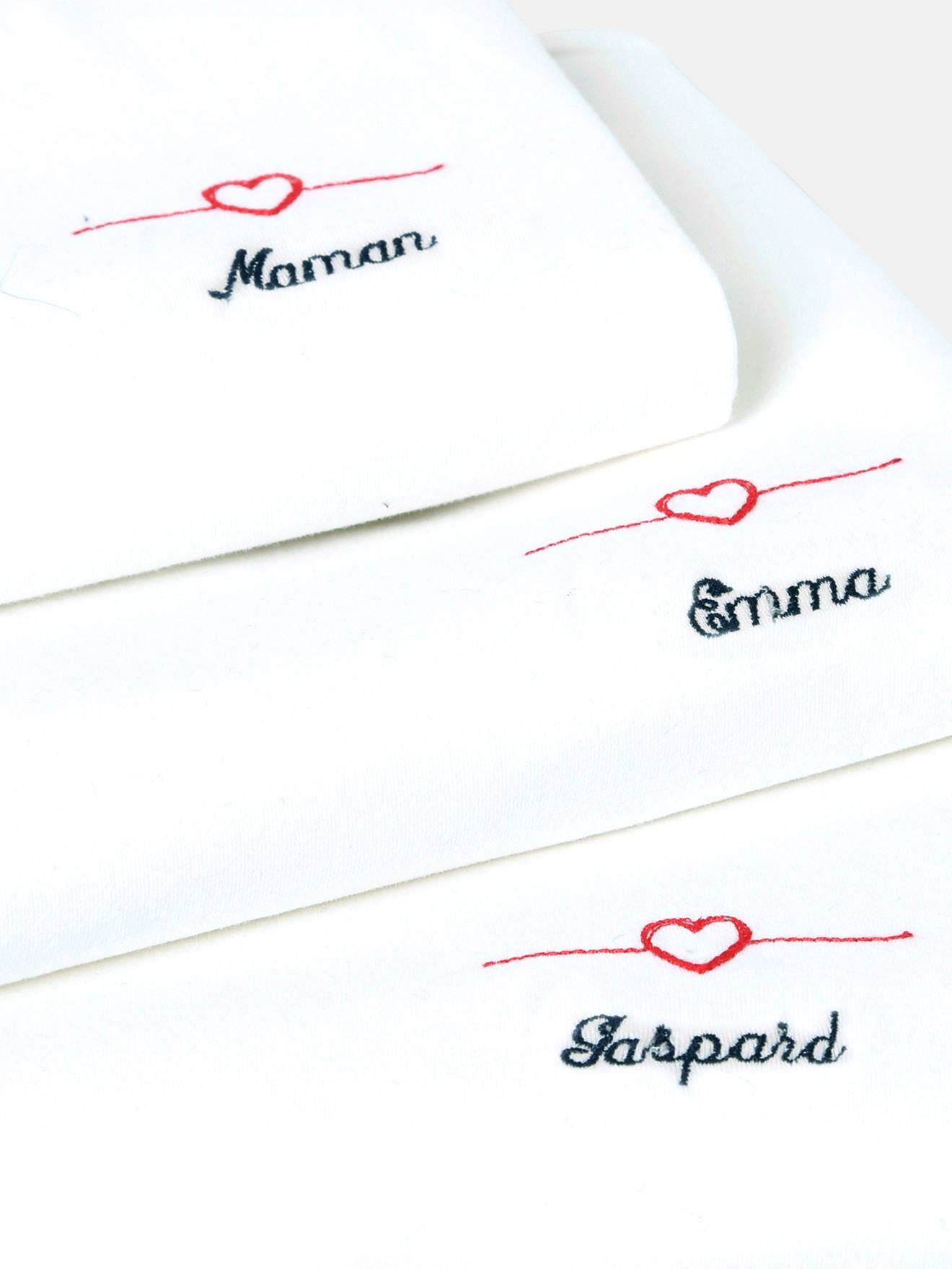 Camiseta de maternidade para personalização, lisa e branca.