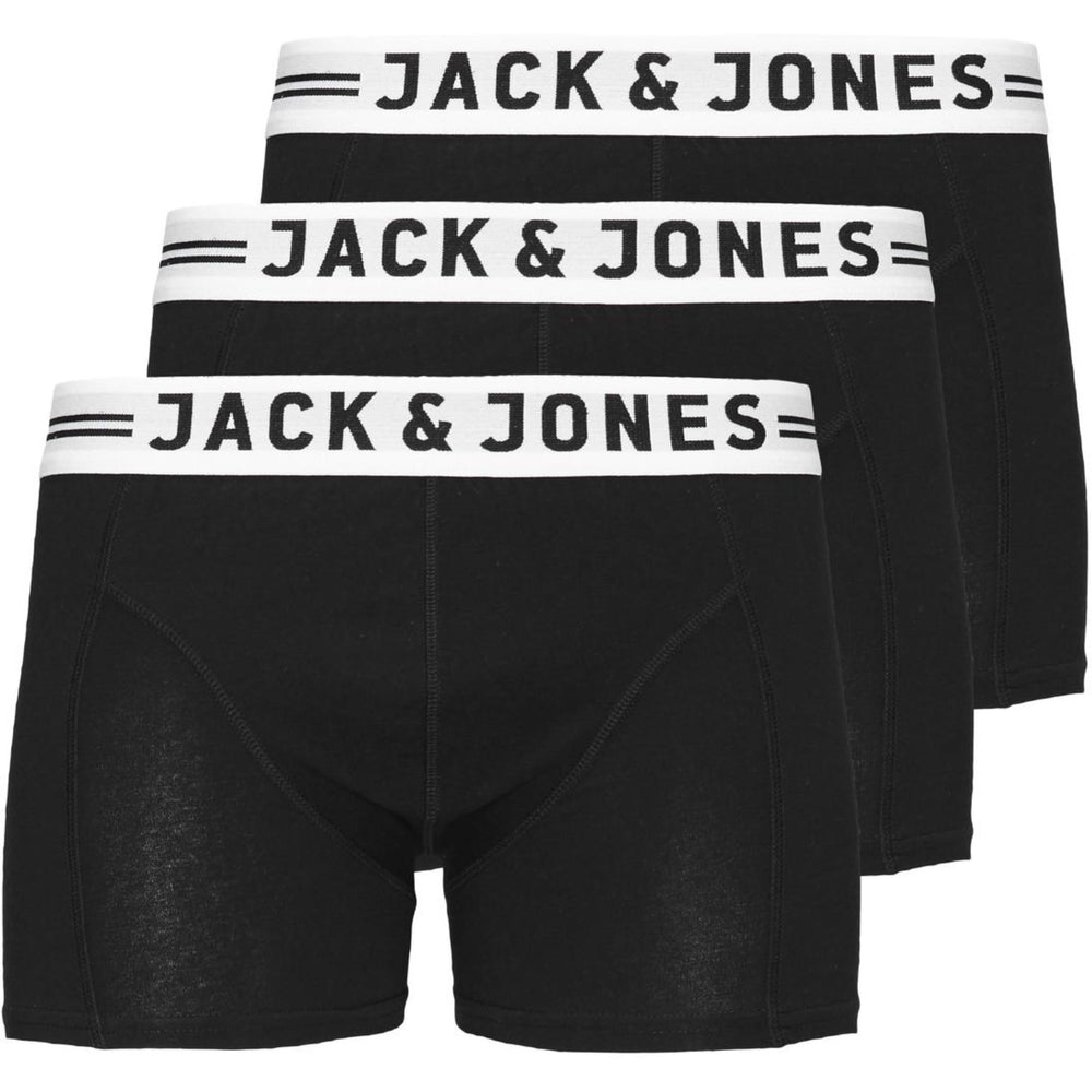 Køb Jack & Jones Junior Black Sense Trunks 3-Pack Noos