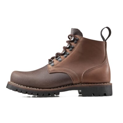 Arbeitsstiefel Juchtenleder, Braun