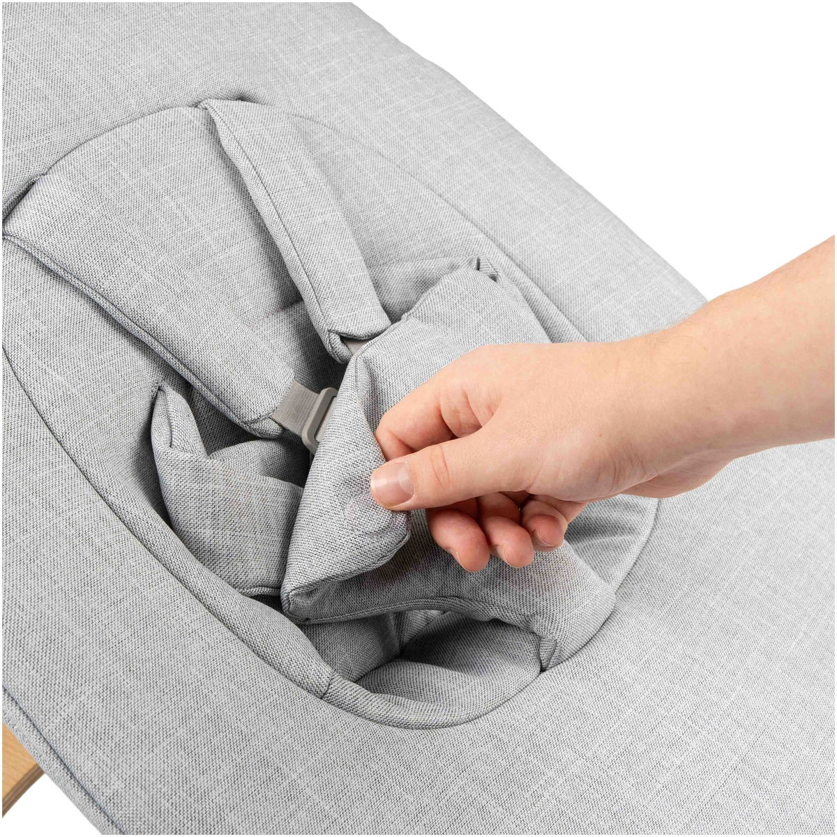 ZizaZiza   Babywippe grey/vanilla