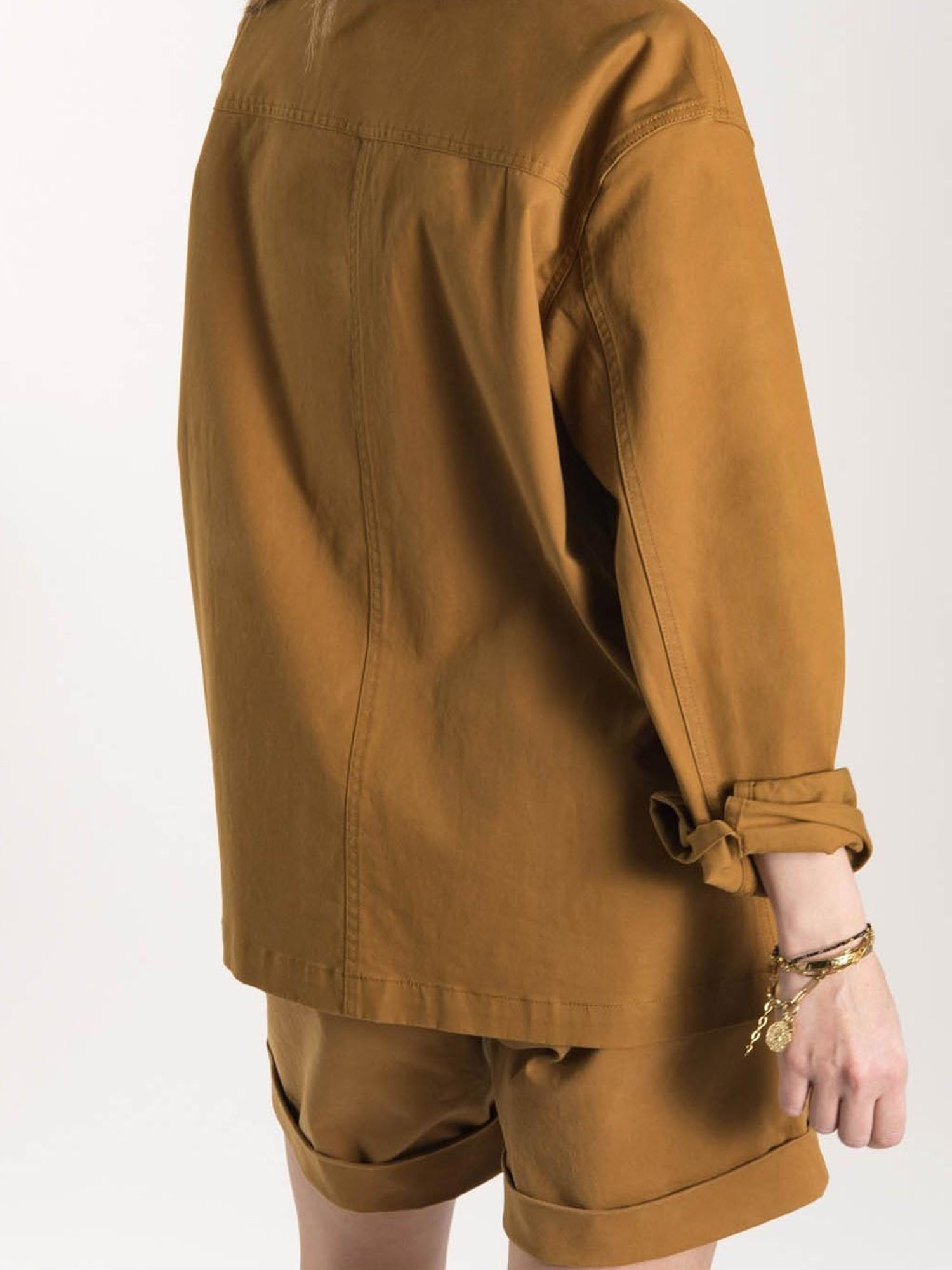 Veste Coton Biologique Marron