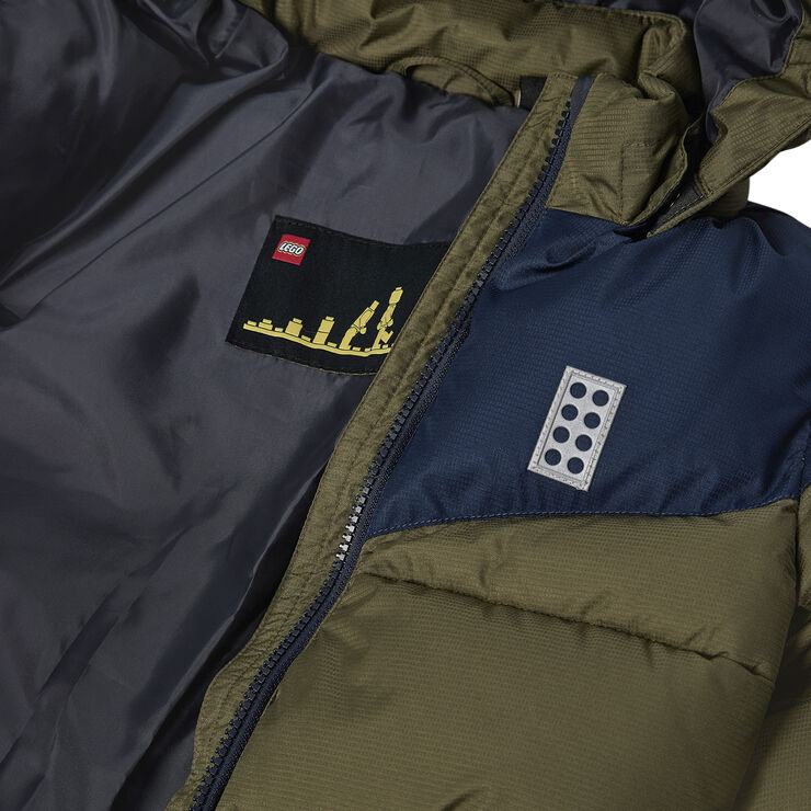 LEGO kidswear-LEGO børnetøj LWJEBEL 733 - JACKET Dark khaki
