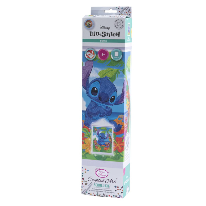 Disney Lilo & Stitch - Crystal Art - Scroll-Kit - Stitch