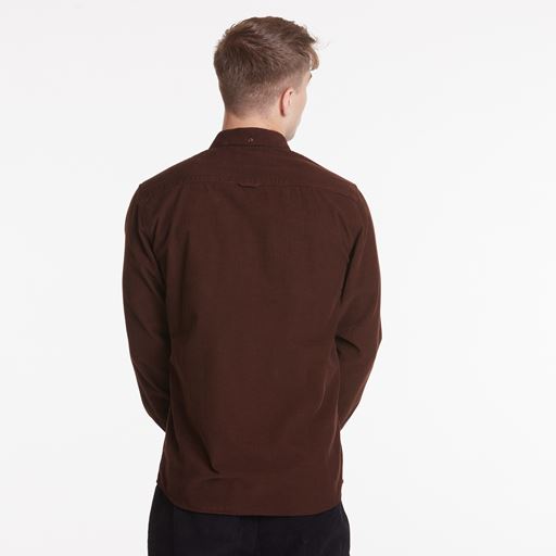 By Garment Makers Vincent Corduroy Skjorte, Beaver, XXL
