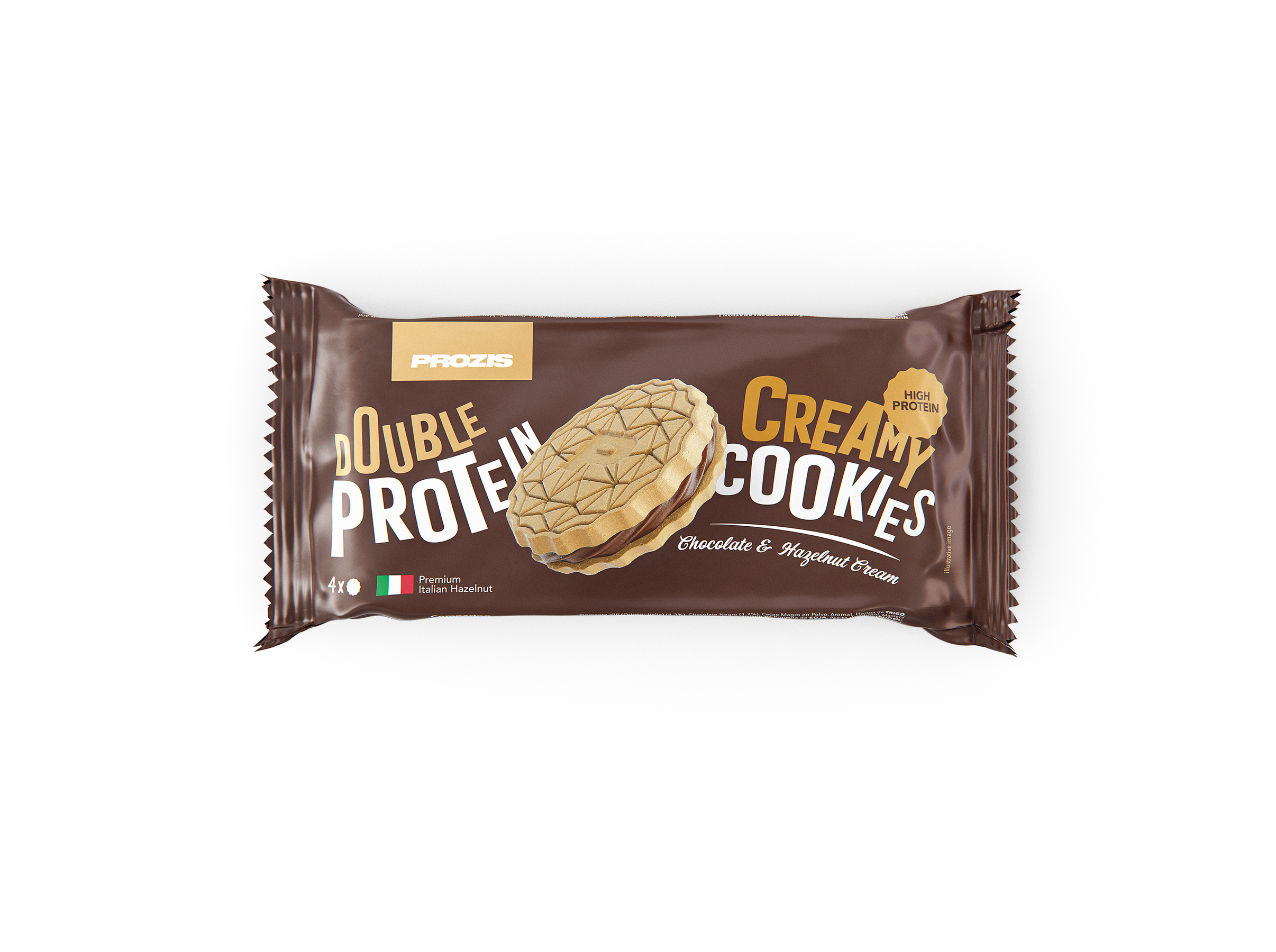 BOLACHAS PROTEICAS PROZIS DOUBLE CREAMY 80G