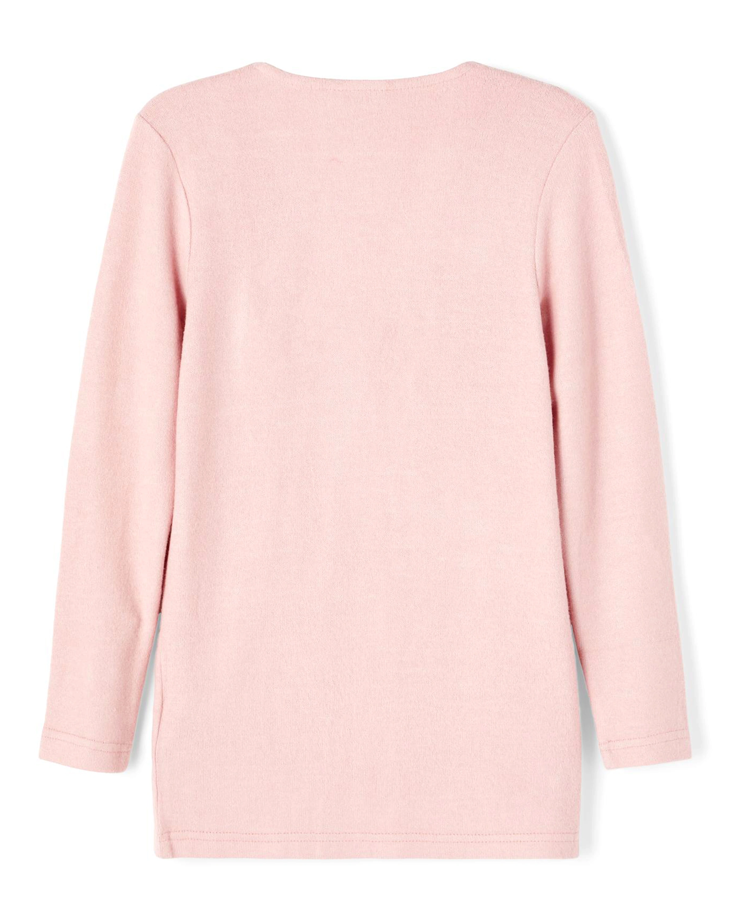 Strickjacke NKFVICTI in pale mauve