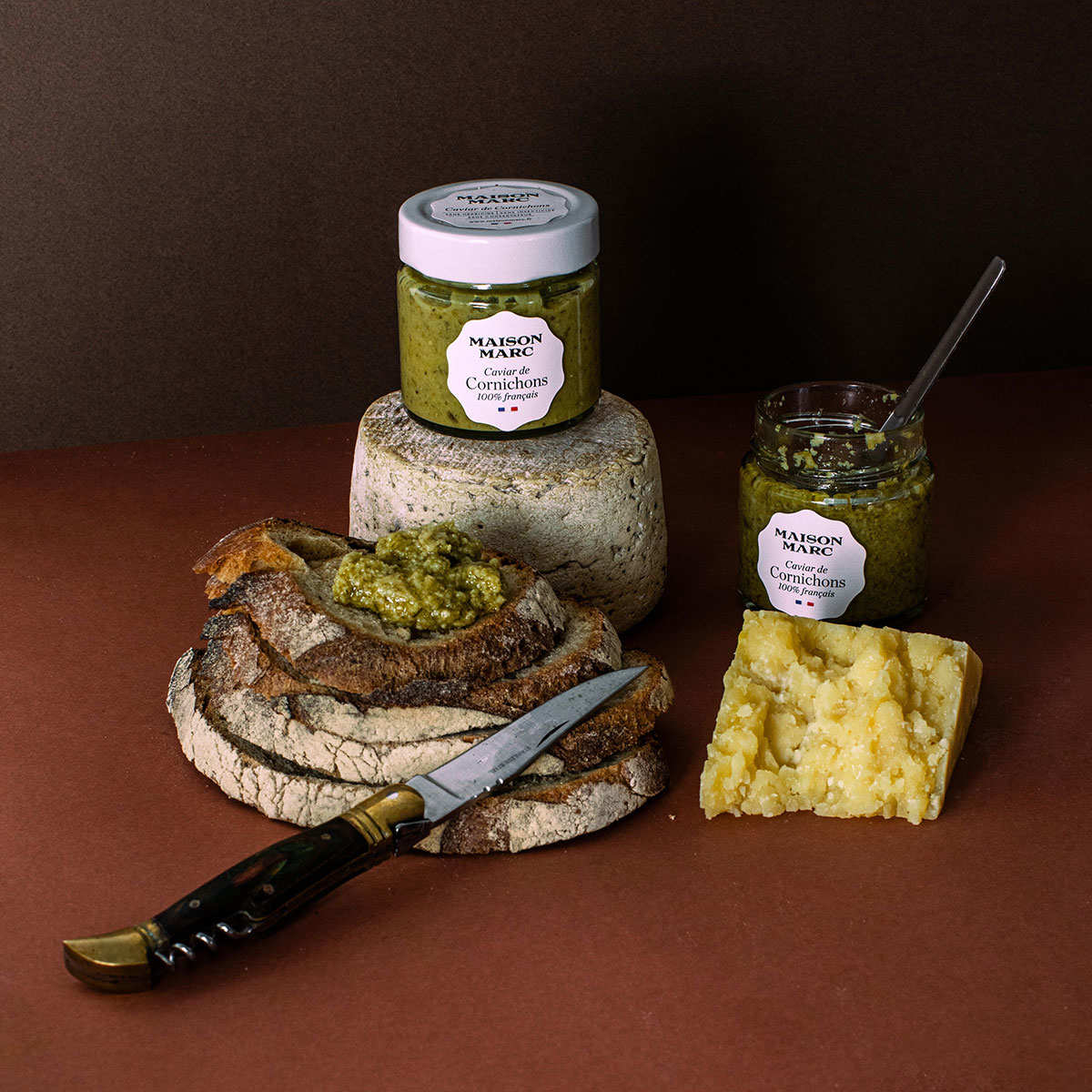 Caviar de cornichons français