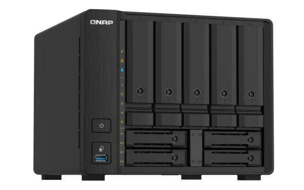 QNAP TS-932PX - NAS-server - 9 fag - SATA 6Gb/s - RAID 0, 1, 5, 6, 10, 50, JBOD, 5 hot reserve, 6 hot reserve, 60, 50 hot reserve, 10 hot reserve, 1 hot reserve, 60 hot reserve - RAM 4 GB - Gigabit Ethernet / 2,5 Gigabit Ethernet / 10 Gigabit Etherne