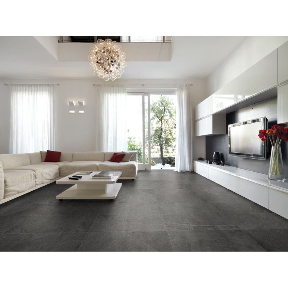 FLIS BILBAO ANTRASITT 45.5X90CM 1.23M²/PK