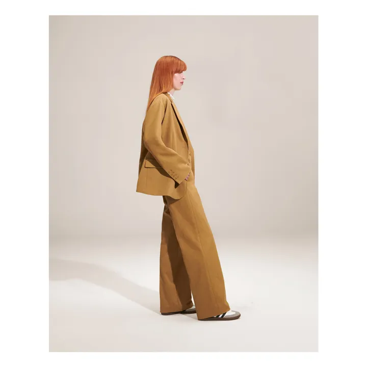 BELLEPIECE Pantalon Varsovie Toile Epaisse | Camel