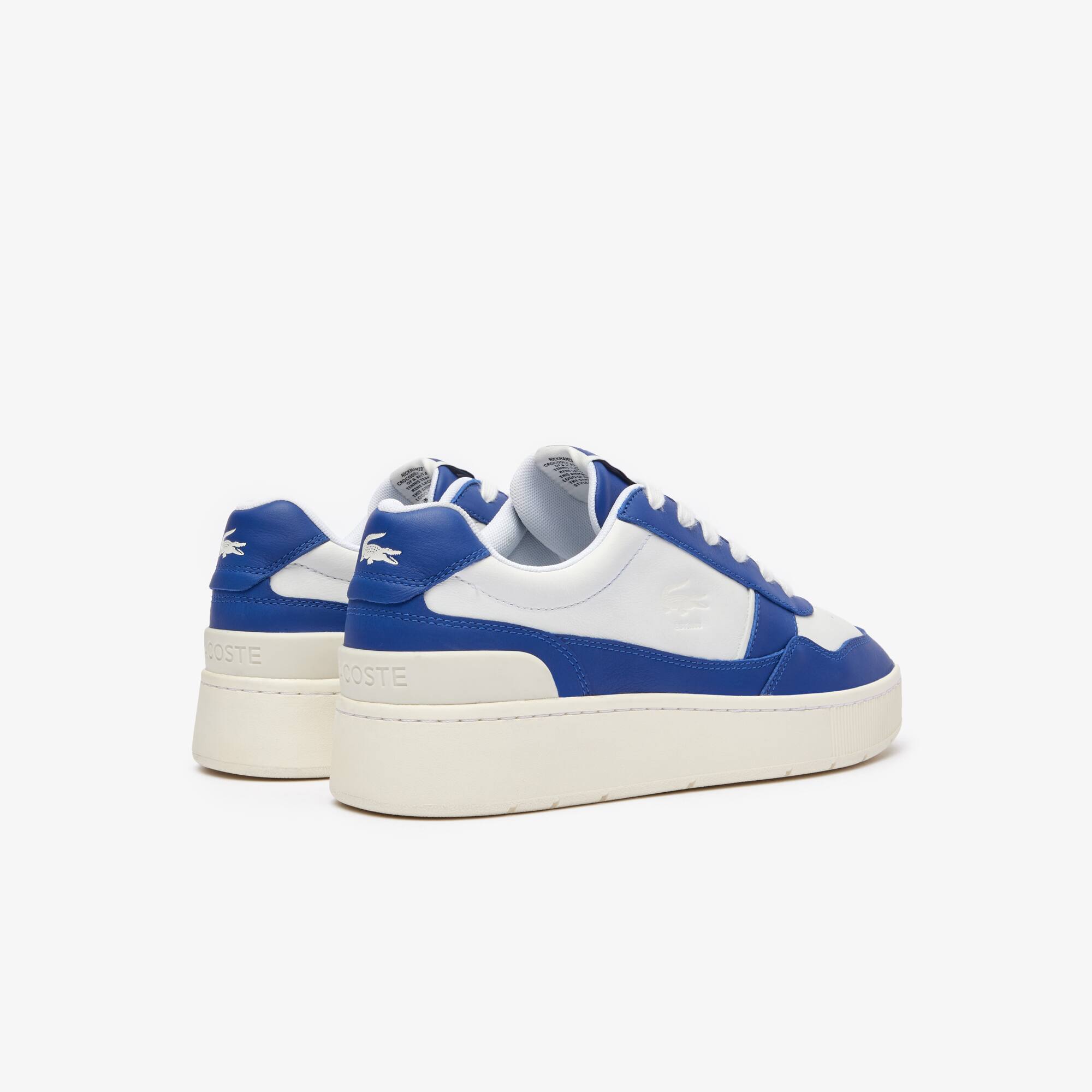 Sneakers Aceclip Premium homme en cuir contrasté Sneakers - Bleu - Lacoste - Homme