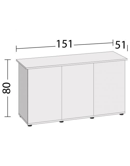 Juwel Kast Rio 450 Sbx 151x51x80 cm - Aquariummeubel