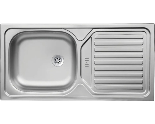 Optifit keukenblok met apparatuur Luca932 210 cm wit mat gedemonteerde variant omkeerbaar KMLU 213E-0+