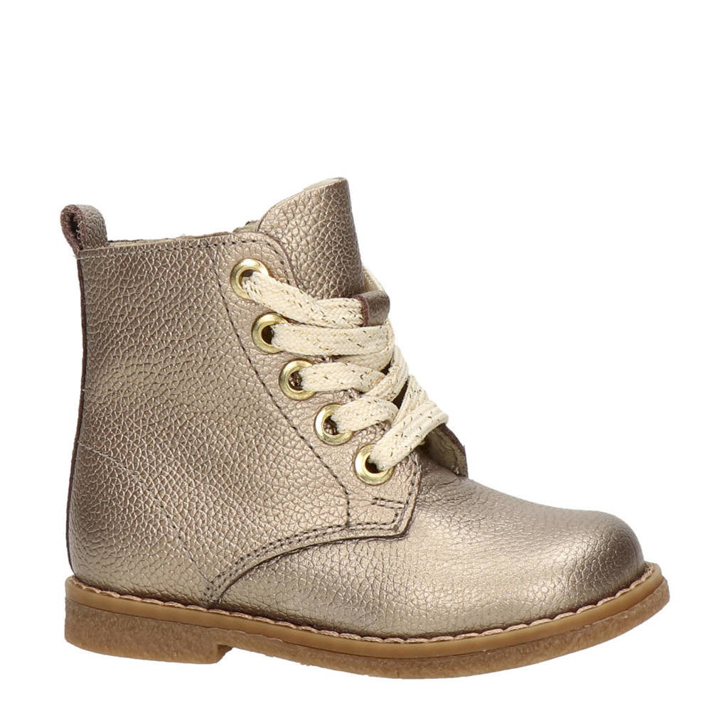 Nelson Kids veterboots goud metallic
