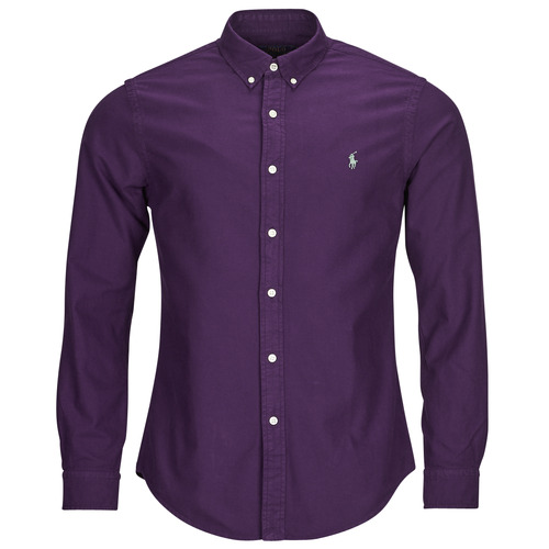 Polo Ralph Lauren - CHEMISE AJUSTEE SLIM FIT EN OXFORD LEGER Violeta