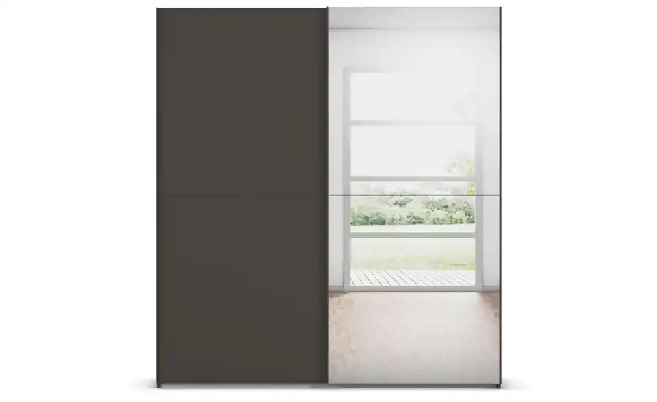 Schwebetürenschrank Fifty 201 cm 2 Stück