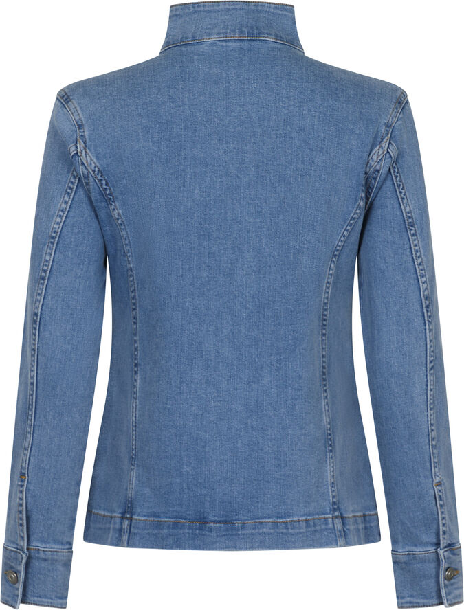 Neo Noir Bryant Denim Jacket Smoke blue