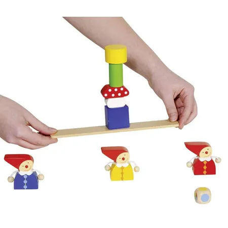 goki Balancierspiel Drei Zwerge, 16 Teile